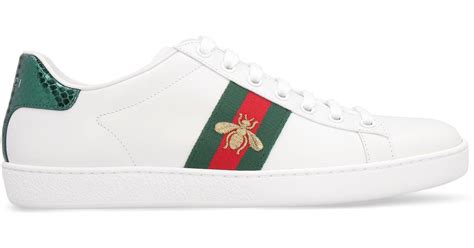 gucci biene schuhe|gucci bee embroidery.